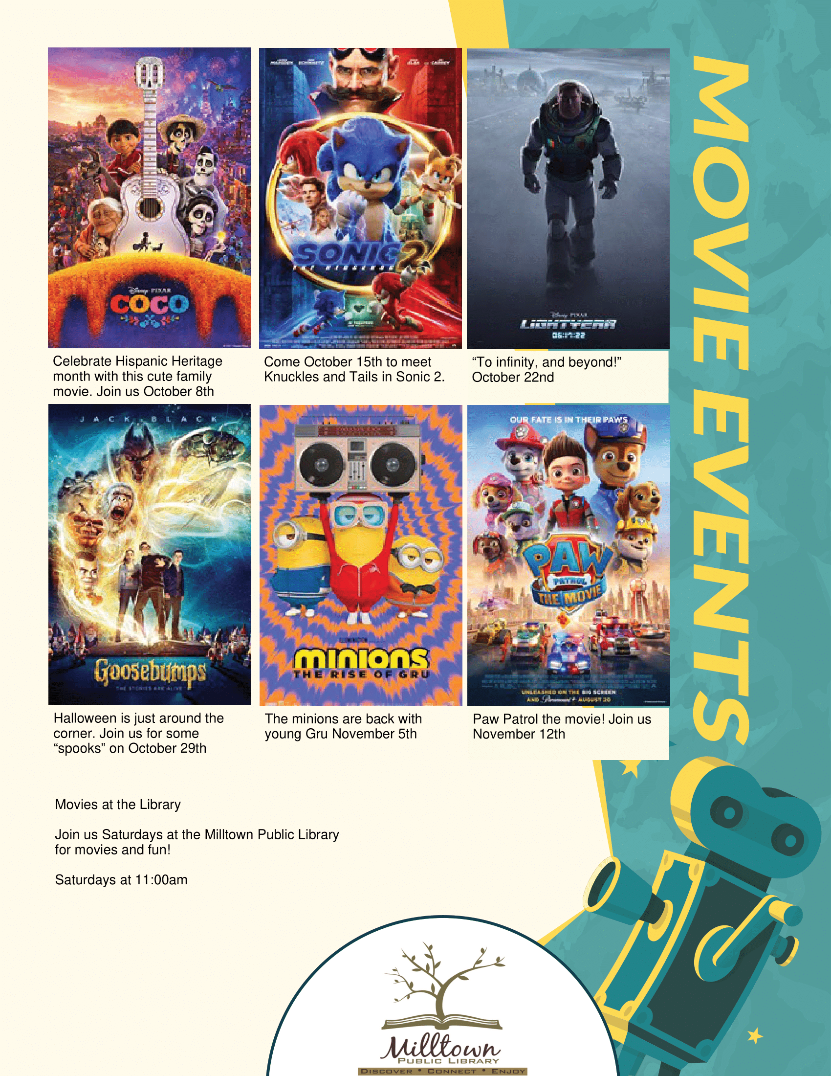 Movie Events Poster